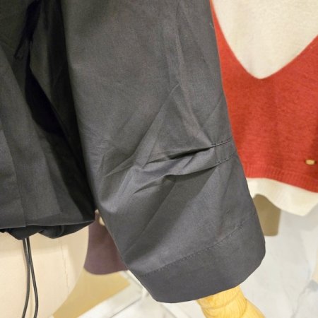 백 프린트 스트링 자켓