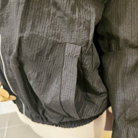 진주 지퍼 집업 젘퍼