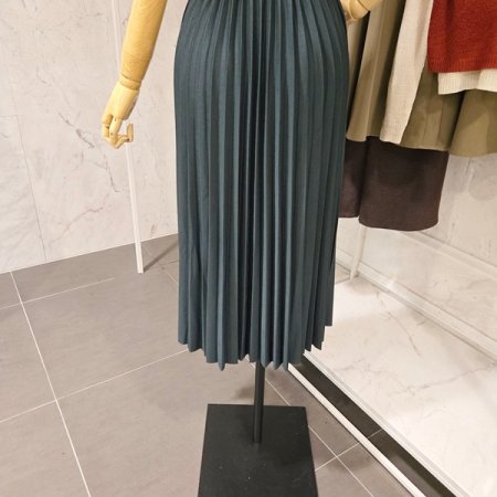 밴딩 플리츠 스커트