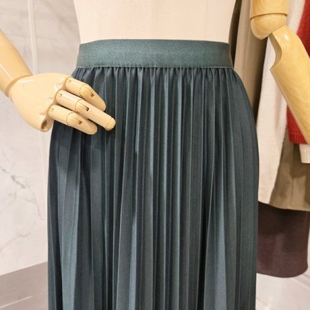 밴딩 플리츠 스커트