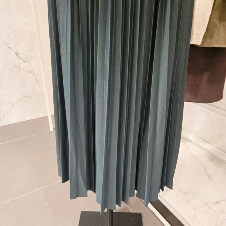 밴딩 플리츠 스커트