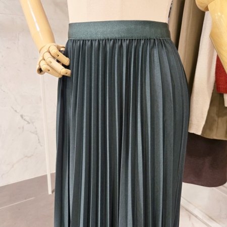 밴딩 플리츠 스커트