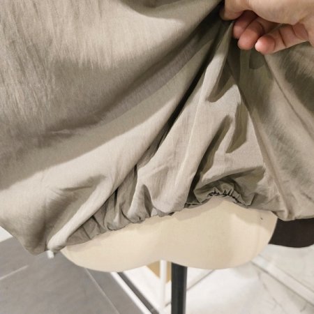 플라워 레이스 블루종 점퍼