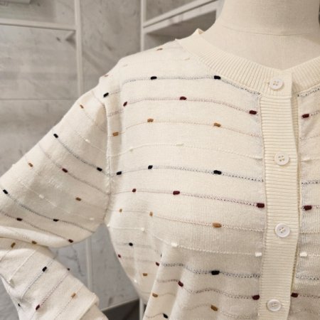 미니 팝 라운드 가디건