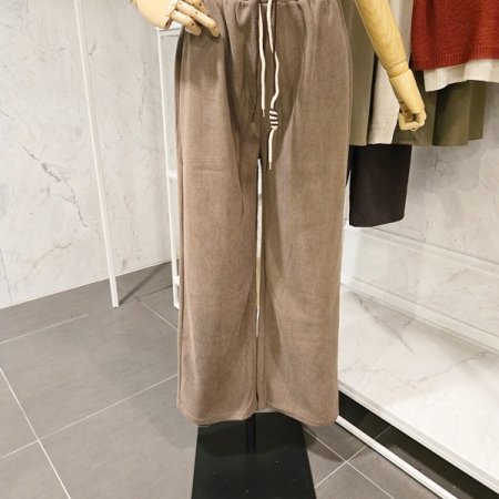 골지 밴딩 팬츠