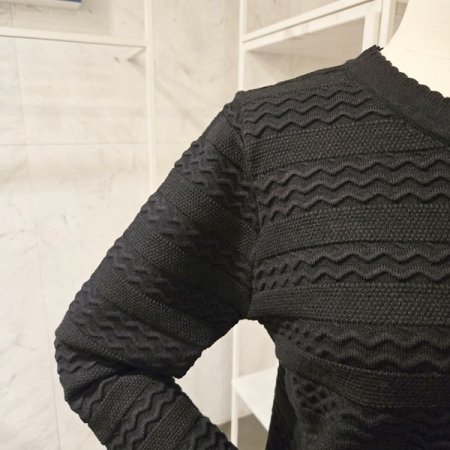 물결 프릴 가디건