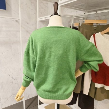 레이스 포인트 카라 가디건