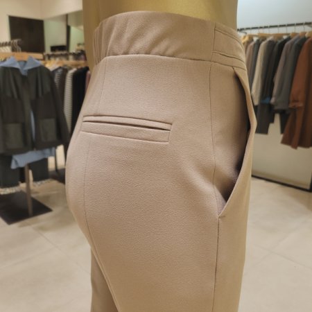 뒷밴딩 스판 일자팬츠