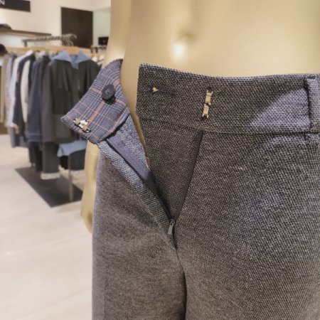 밑단트임 스판팬츠