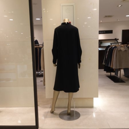 니트 매칭 기모 스판 원피스