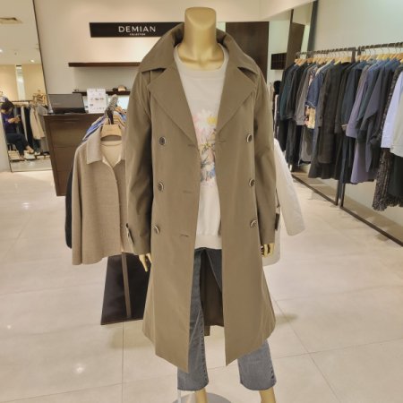 헤리티지 A라인 트렌치코트