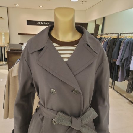 헤리티지 A라인 트렌치코트