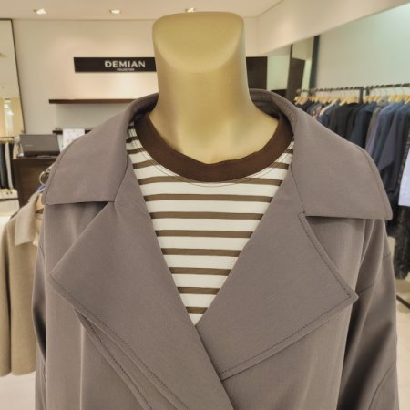 소프트 하프 트렌치 자켓