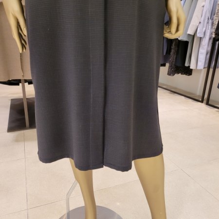 카라 잔체크 원피스