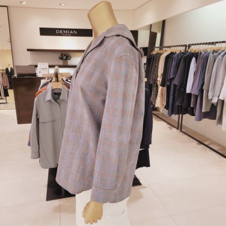 세일러카라 반오픈 블라우스