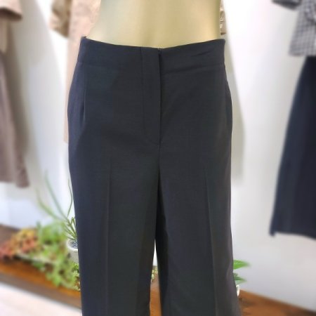 반밴드형와이드통팬츠