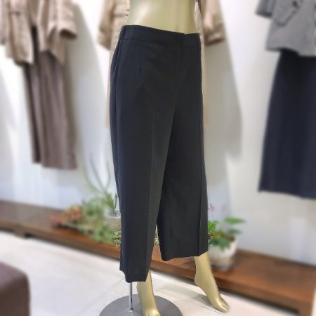 반밴드형와이드통팬츠