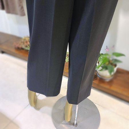 반밴드형와이드통팬츠