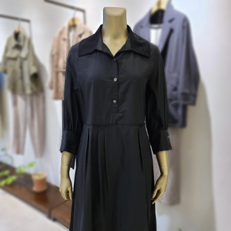 레이스카라넥플레어원피스2color