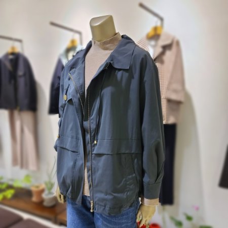 셔링숏점퍼형자켓2color