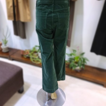 코듀로이세미부츠컷팬츠2color