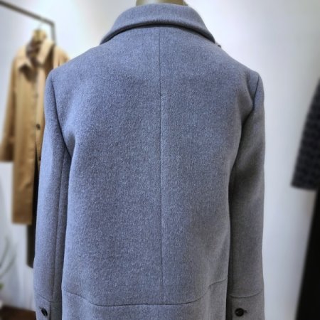 소매트임누빔숏코트