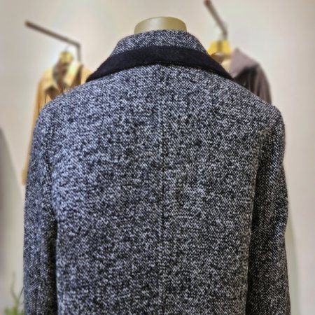 진주포인트트위드겨울자켓