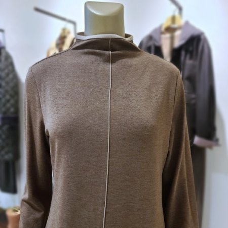 배색띠포인트긴팔티셔츠3color