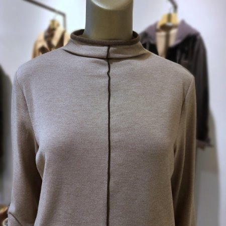 배색띠포인트긴팔티셔츠3color