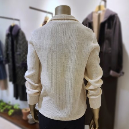 시보리밴드카라니트티셔츠3color