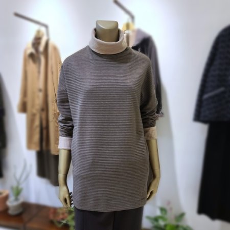 골지니트티셔츠2color