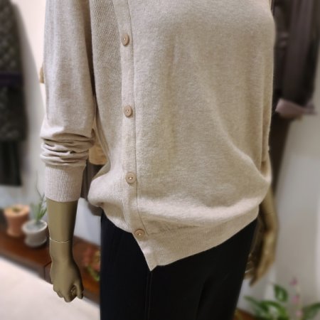 단추포인트니트티셔츠2color