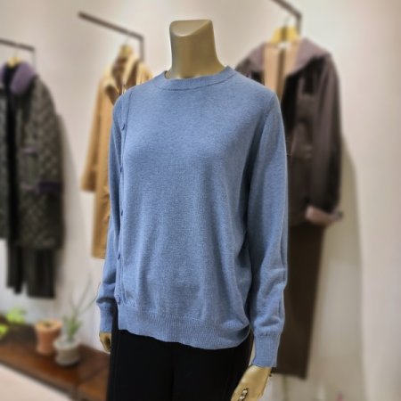 단추포인트니트티셔츠2color