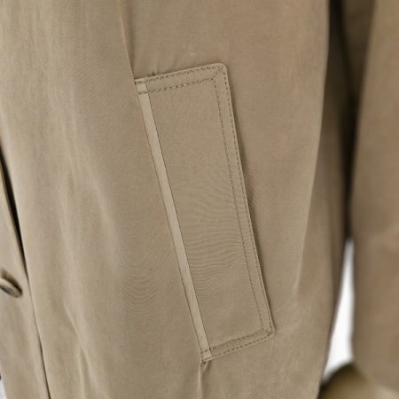 기본 카라 싱글 트렌치코트