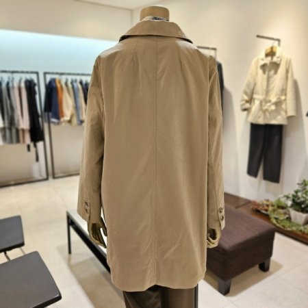 기본 카라 싱글 트렌치코트