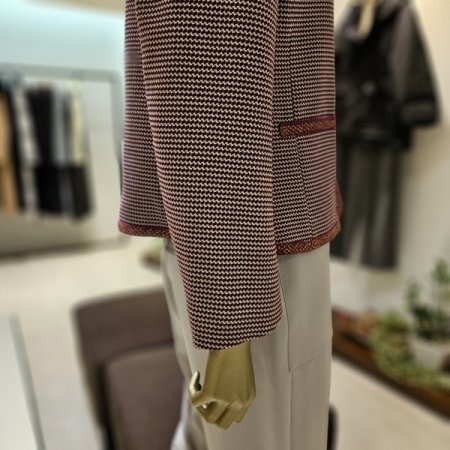 메탈사 트위드 재킷