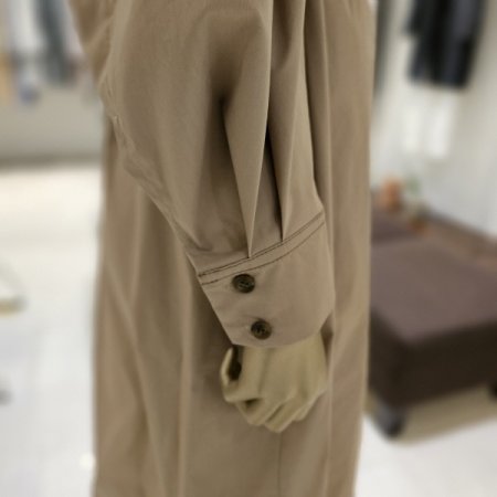 벨트 카라 롱 원피스