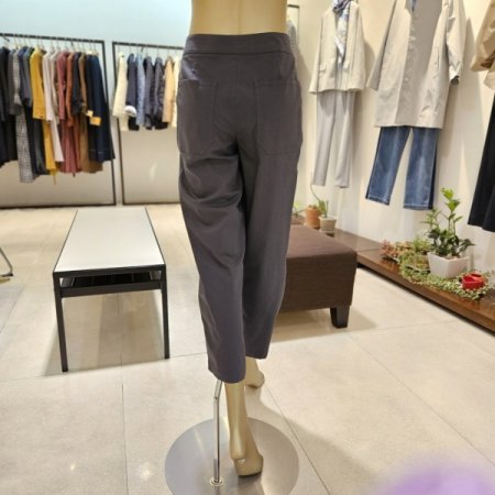 앞단추포켓 면 배기팬츠