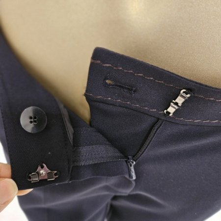 허리스티치 일자 슬랙스팬츠