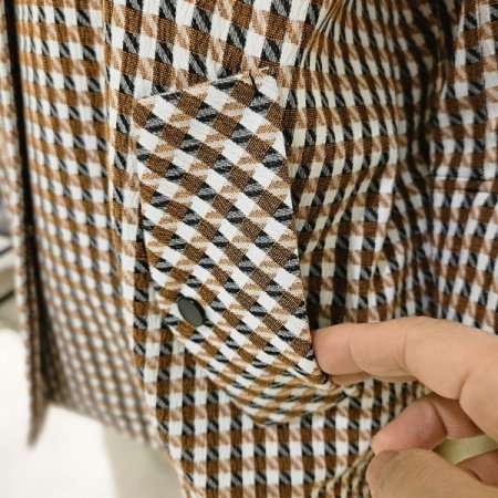 하운드투스체크 7부 재킷