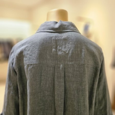 소매배색 마 재킷