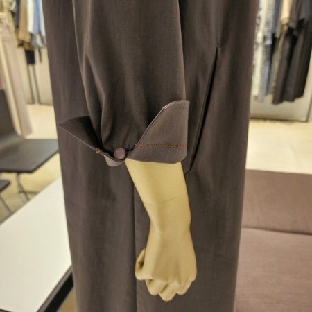 스냅단추 카라원피스