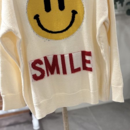 스마일 니트