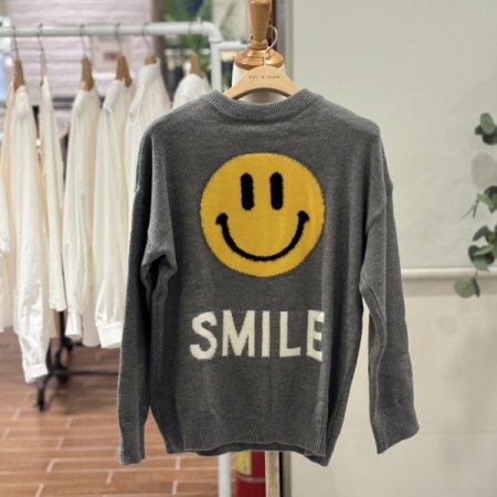 스마일 니트