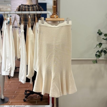 니트 머메이드 스커트