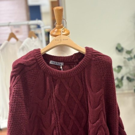 트위스트 라운드 니트