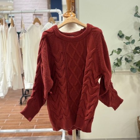 트위스트 라운드 니트