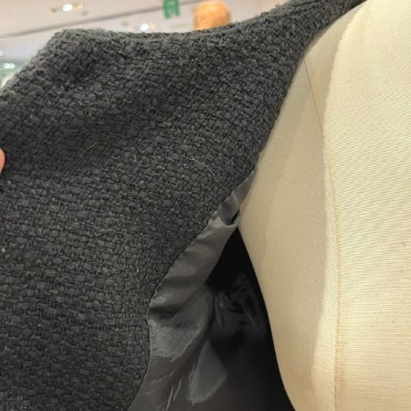 라운드 트위드 자켓