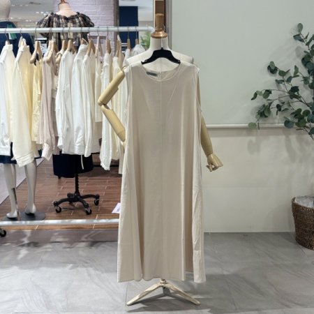 린넨 나시 롱원피스