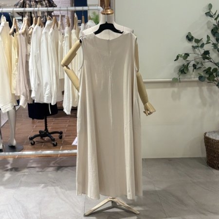 린넨 나시 롱원피스